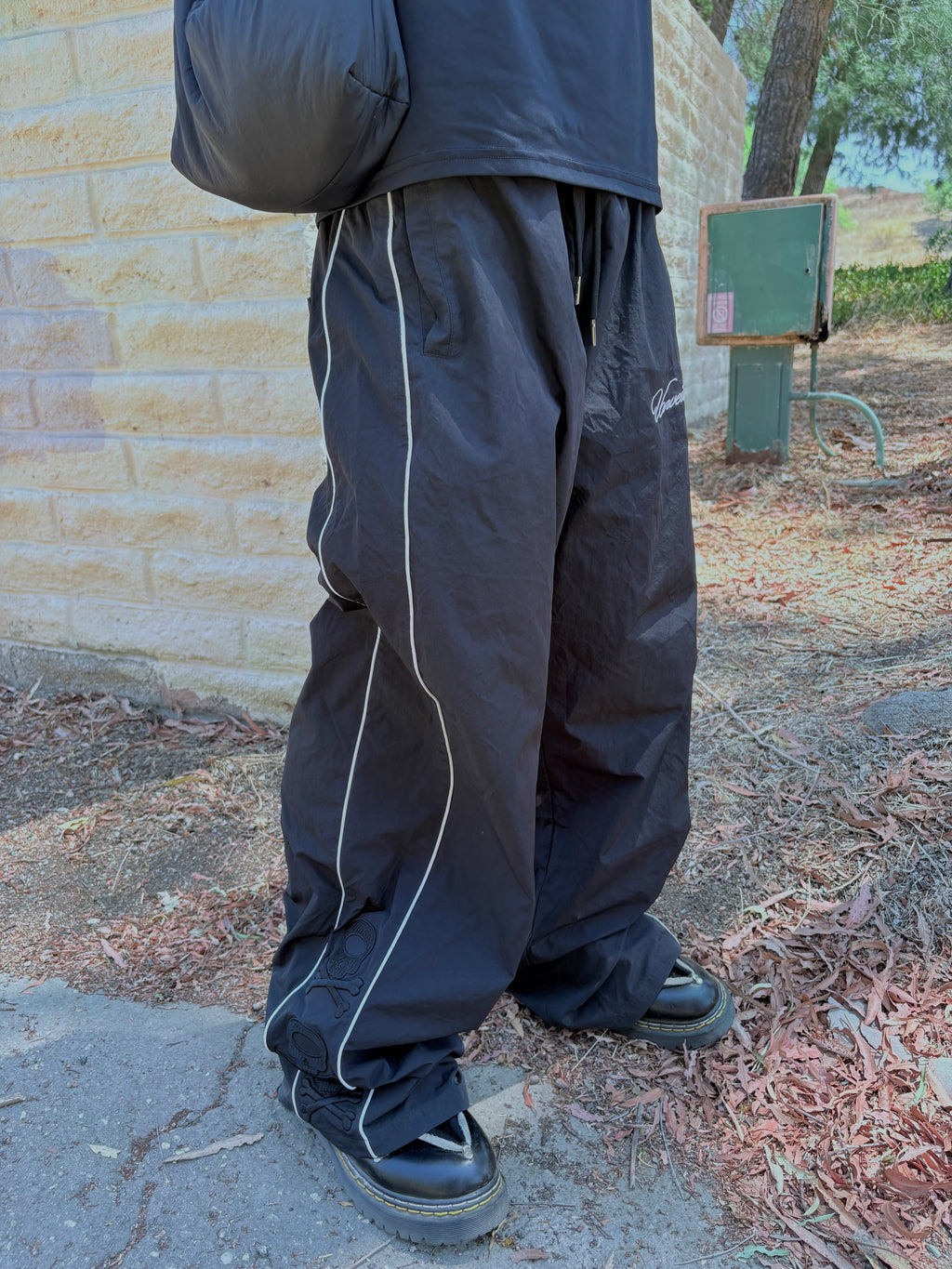 "DIE WOKE" TRACKPANTS(ONLY 100 MADE)